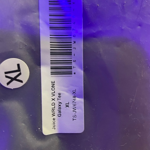 Juice Wrld X Vlone Galaxy Shirt l, wore only once and is in immaculate condition - Picture 4 of 5